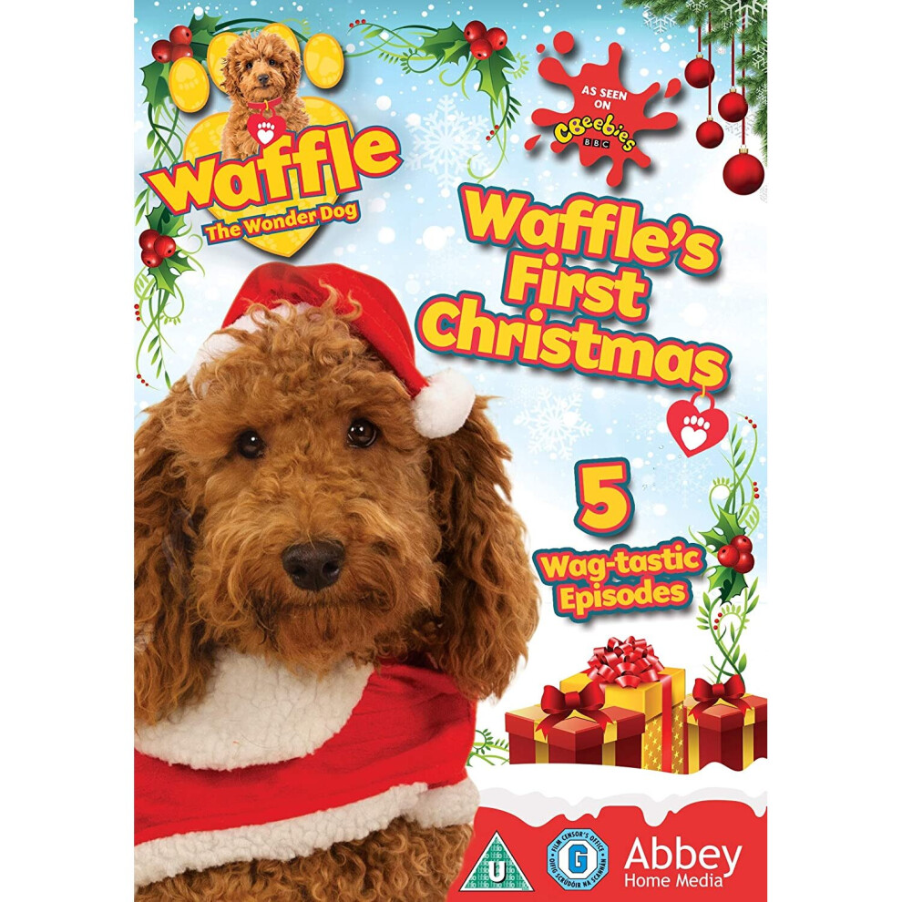 Waffle The Wonder Dog - Waffle's First Christmas [DVD]