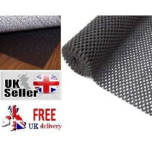 Non Slip Mat Kitchen Drawer Liner Cupboard Rubber Anti Skid Grip Rug
