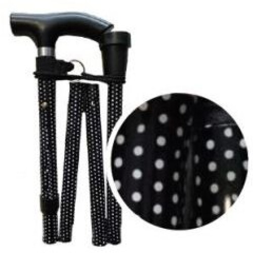Life Healthcare Walking Stick - Polka Dot