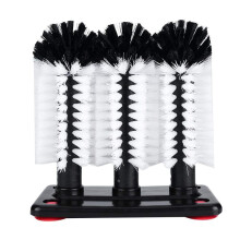 (3 Brushes) Brush Glass Washer Cleaner Scrubber Bar Pub Catering | Set of 3 or 5 Brushes