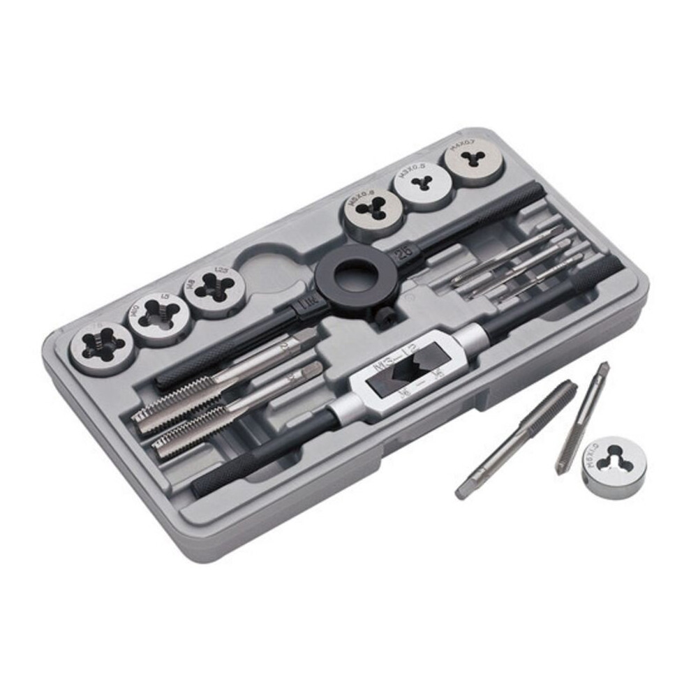 Clarke Cht203 16-Pce Tap & Die Set 5016086122142