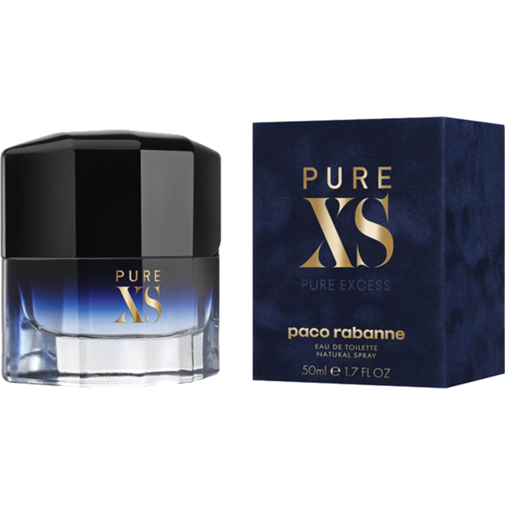 Paco Rabanne Pure Xs For Him 50Ml Eau De Toilette Spray For Him