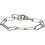 Trixie (54 cm, Chrome) Trixie Long Link Choke Dog Chain 2