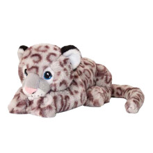 Keel Toys KeelEco Snow Leopard Cuddle Toy - Plush Soft Toy