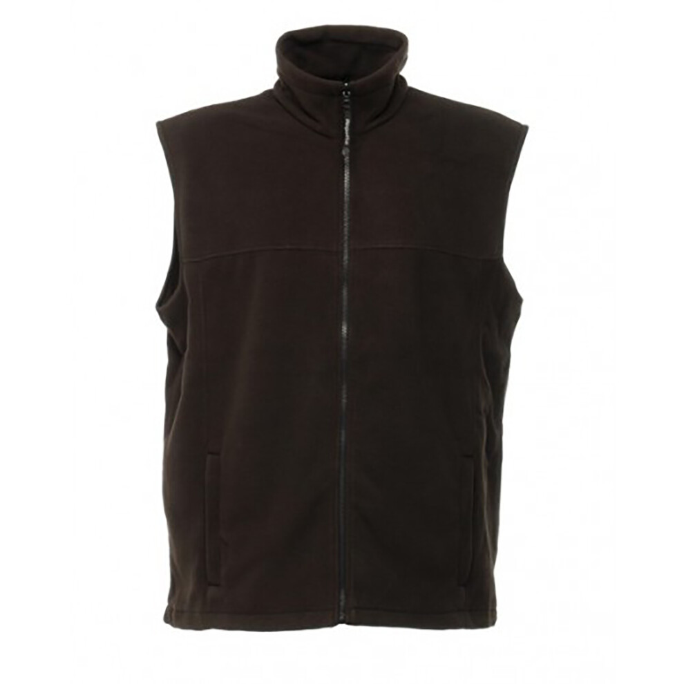 Regatta (3Xl, ) Haber Ii Full-Zip Bodywarmer Fleece Anti-Pill Jacket (250 Gsm) Black