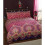 (King) Asha Ruby Duvet Set 1