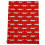 Scion Scion Mr Fox Set of 2 Tea Towels, Red 2