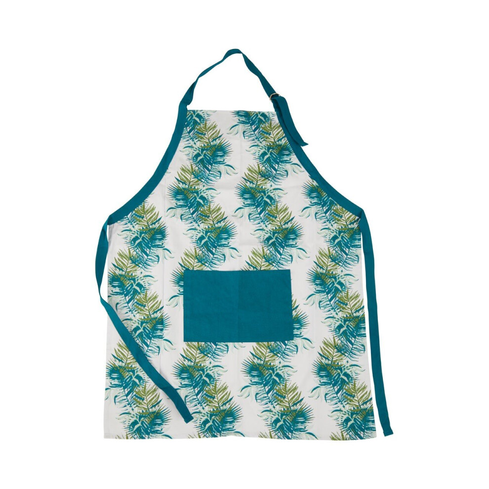 Premier Housewares Winter Palm Apron Printed In Green