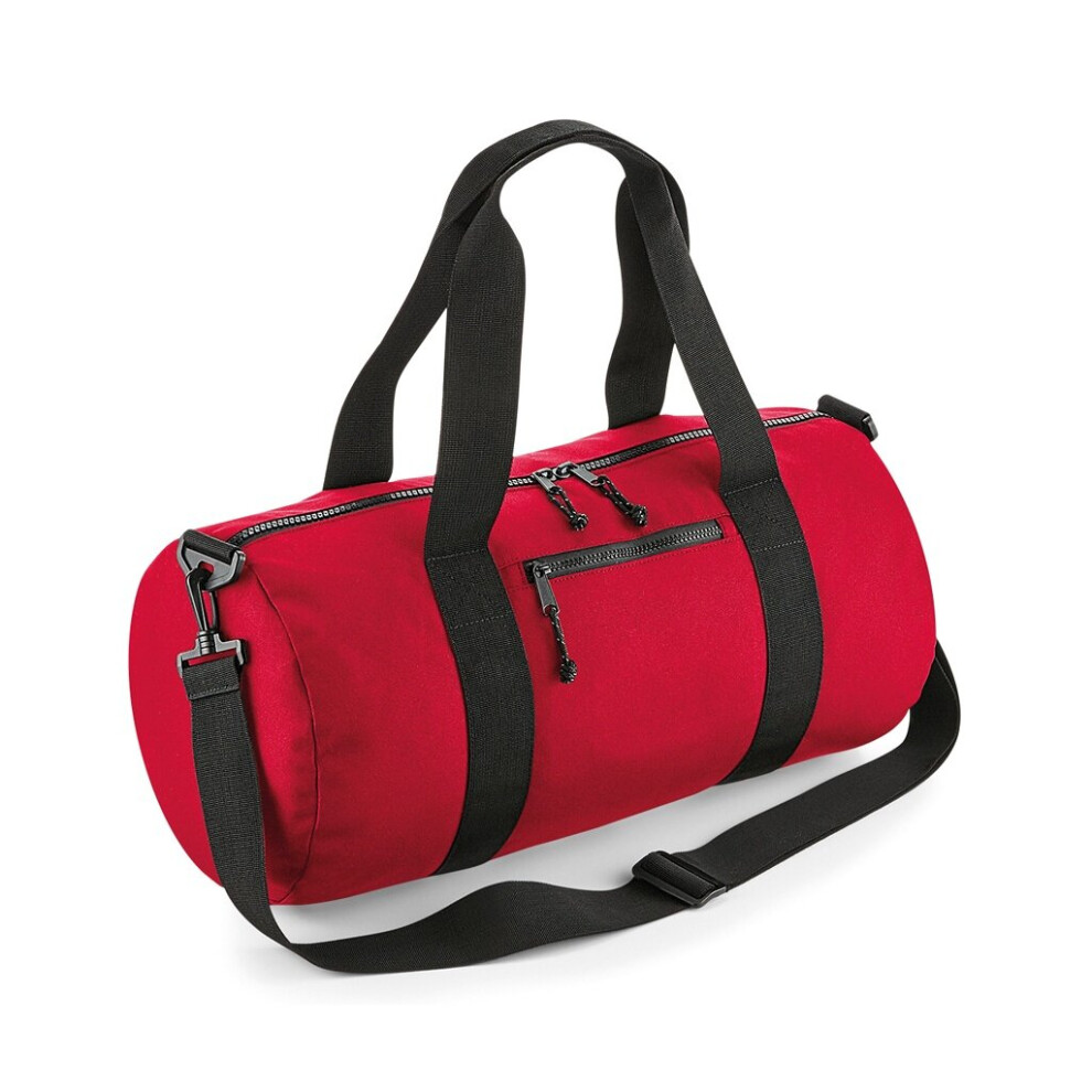 Bagbase (One Size, Classic ) Recycled Barrel Bag Red