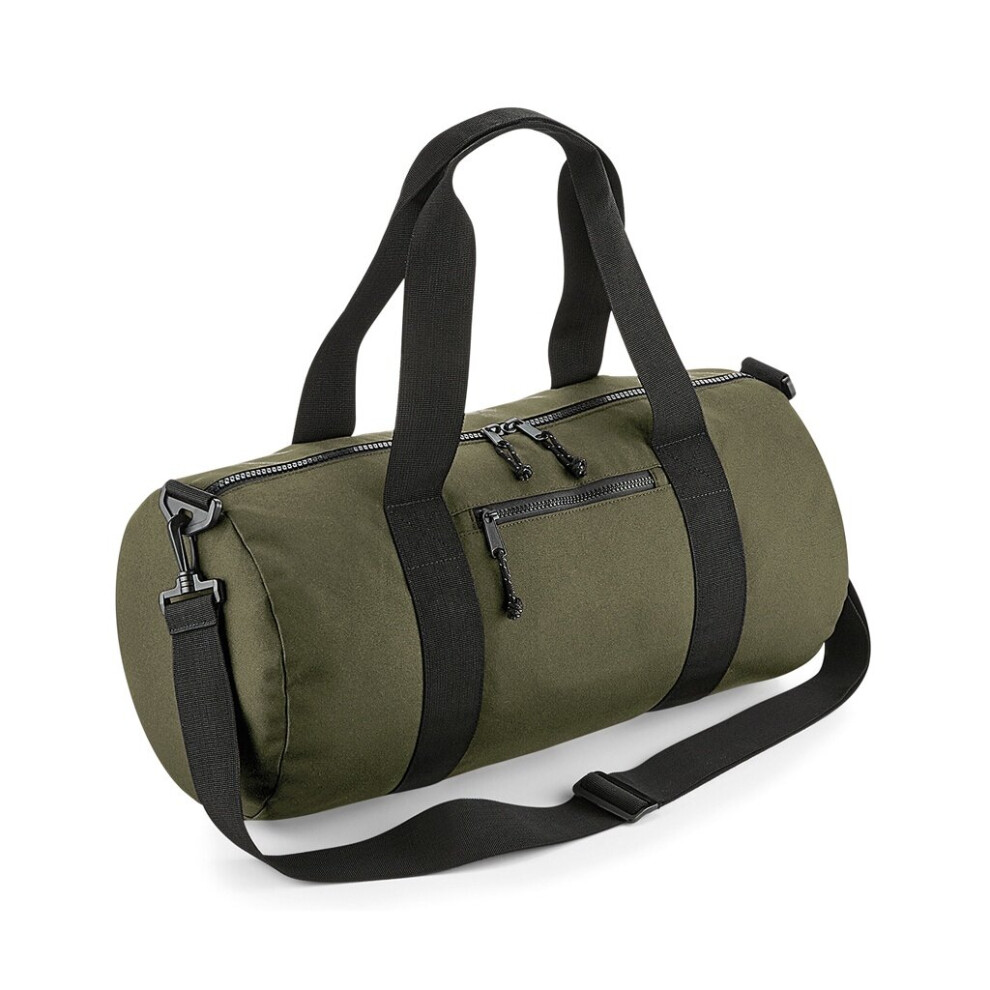 Bagbase (One Size, Military ) Recycled Barrel Bag Green