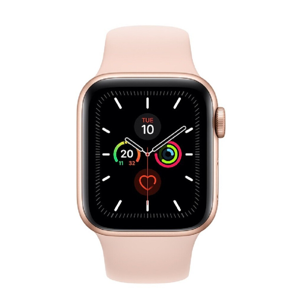 Apple Watch Series 5 (GPS+Cellular) 40mm Gold Aluminum Case Pink Sport Band