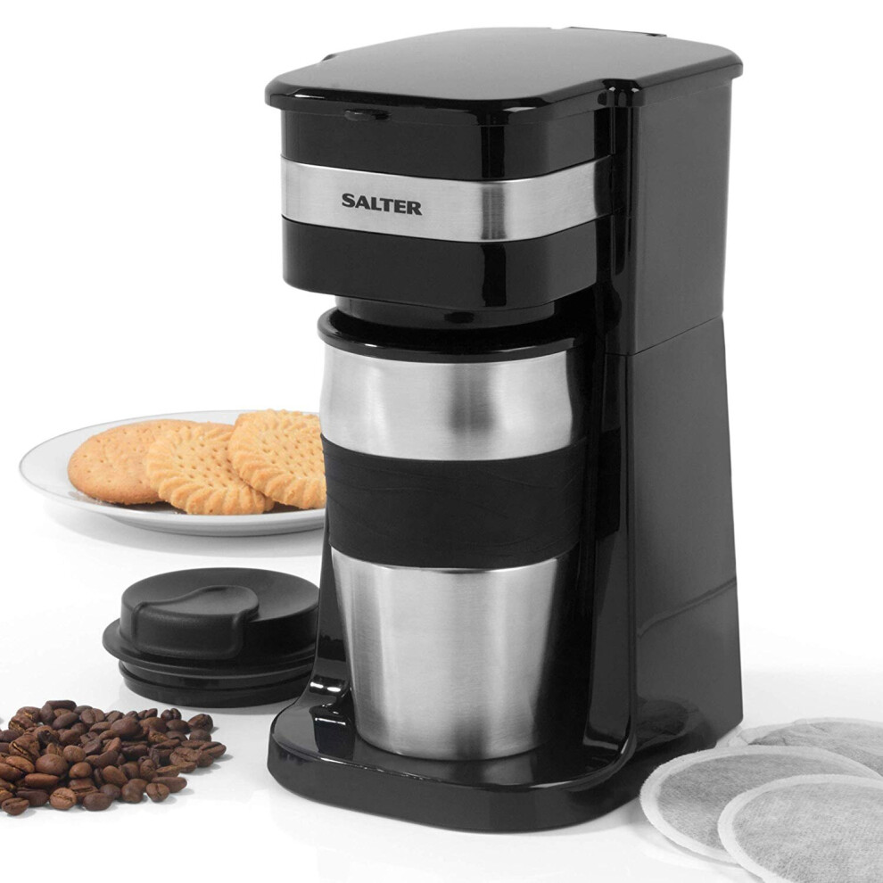 Salter 700W Coffee Maker To Go 420ml Personal Filter Coffee Machine