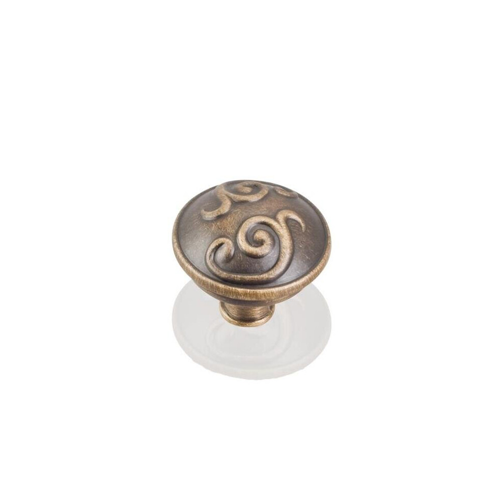 Laurey 53904 1.375 In. Kensington Knob, Satin Brass 722233539040