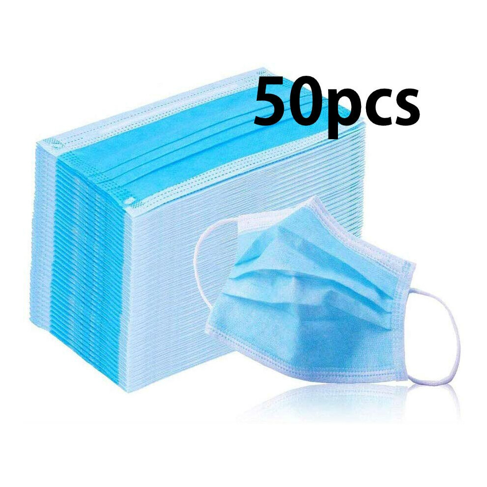 50Pcs Medical Surgical Disposable Mask 812082814013