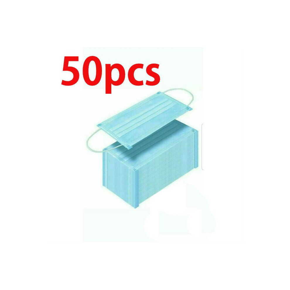 50Pcs Medical Surgical Disposable Mask 837013538370