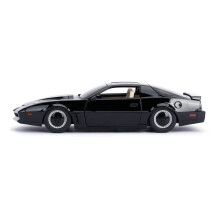 Knight Rider KITT 1982 Pontiac Firebird Trans Am Die-Cast 1:24 Scale, Freewheeling with Opening Doors - 253255000