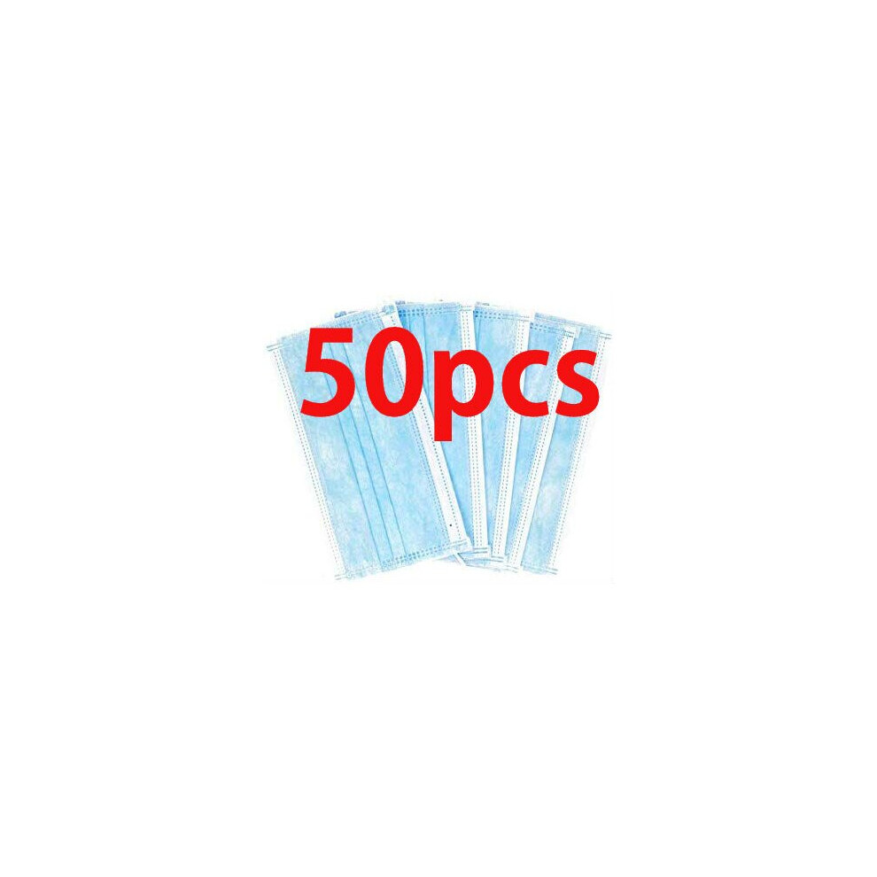 50pcs Masque médical chirurgical jetable