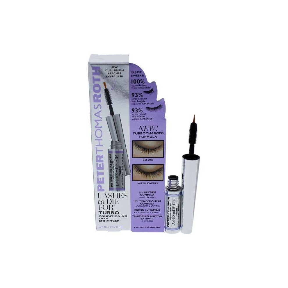 Peter Thomas Roth I0093328 Lashes to Die for Turbo Conditioning Lash Enhancer Treatment for Women - 0.16 oz