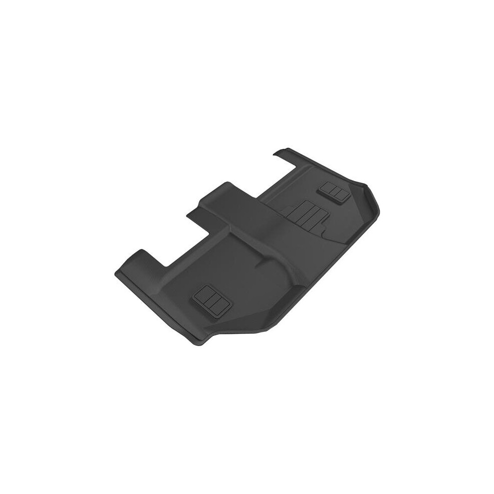 3D Maxpider L1ch07531509 Floor Mats For Chevrolet Suburban & Gmc Yukon Xl With Bench 2Nd Row 2015-2020 Kagu, - R3 Black 190204008978