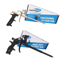 Bond It Heavy Duty Chrome & Teflon Expanding Foam Gun Applicator PU Professional