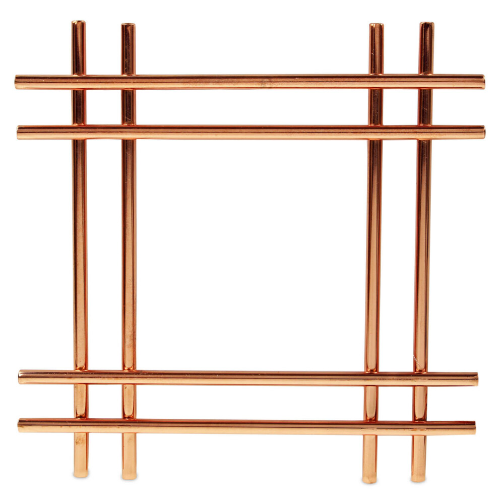 Cross Copper Kitchen Worktop Trivet Surface Protector Hot Pan Pot Stand Holder