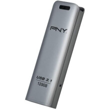 PNY USB Flash Drive Elite Steel Storage Device 3.1 128GB