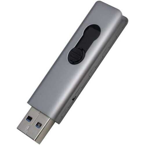 PNY USB Flash Drive Elite Steel Storage Device 3.1 128GB 2