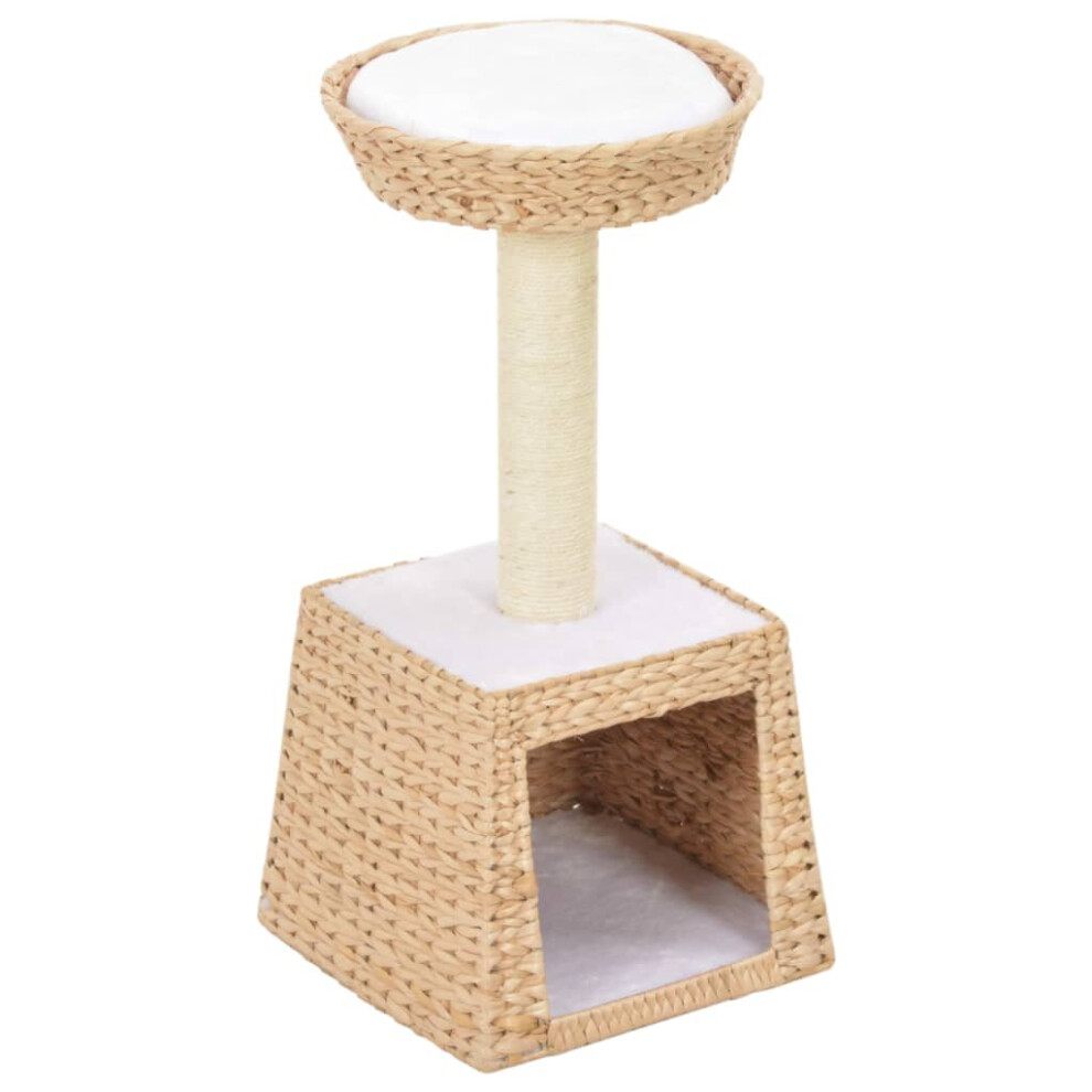 vidaXL Cat Tree with Sisal Scratching Post Seagrass Kitty Play Centre Tower