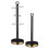 Tower Tower T826092BLK Empire Mug Tree and Kitchen Roll Holder, Black 1