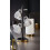 Tower Tower T826092BLK Empire Mug Tree and Kitchen Roll Holder, Black 2