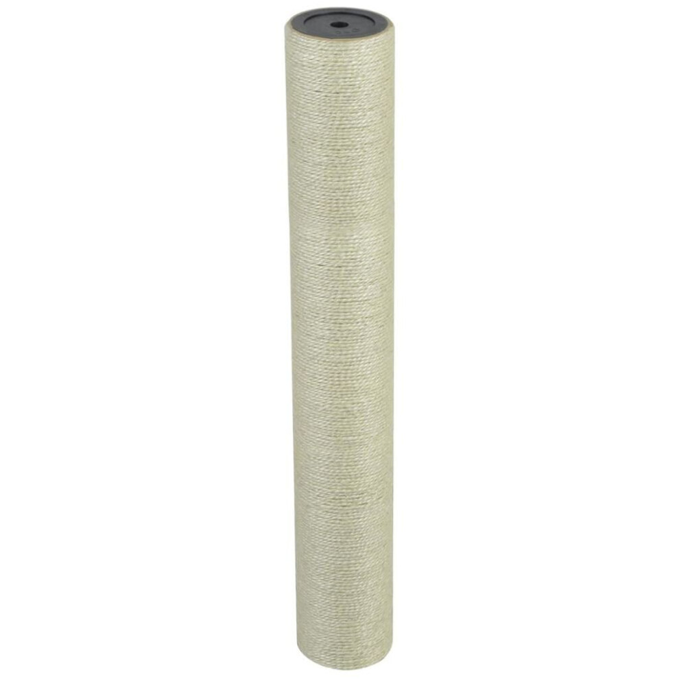 Vidaxl Cat Scratching Post 8X55cm 10Mm Kitten Scratch Pole Stand Tree Beige