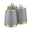 Tower Tower T826091GRY Empire Kitchen Storage, Tea Coffee Sugar Set, Grey 1