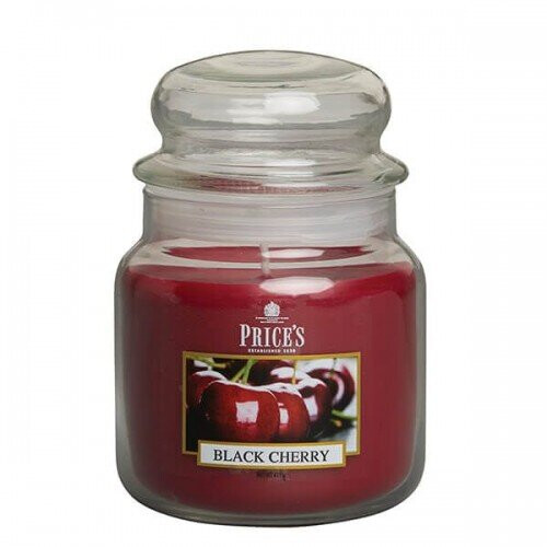 Price's Candles (One Size, Black Cherry) Prices Candles Medium Jar