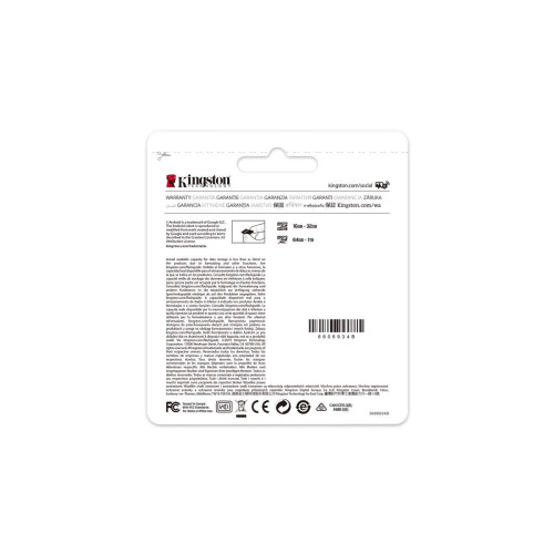 Kingston Kingston Canvas Select Plus microSD Card SDCS2/128 GB Class 10 2