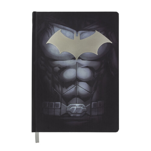 Batman Batman Metal Notebook - A5 200 Pages Lined Bound Jotter Note Pad DC Comics 1