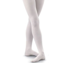 (3-5 Jahre, Weiß) Sock Snob - Sock Snob - 1 Paar Mädchen Ballettstrumpfhose Kinder Rosa und Weiß mit Fuß