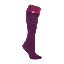 (04-Aug, Tiefes Fuchsia) Heat Holders - Heat Holders Damen Winter Thermo Gummistiefel Socken - Stiefelsocken