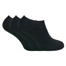 (06-Nov, Schwarz) Sock Snob - 3er Pack Thermosocken Herren Kurz | Winter Sneaker Socken mit Inner Fleece