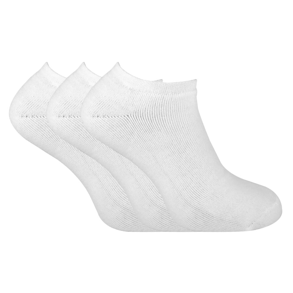 Sock Snob (6-11, Cream) - 3 Pack Mens Thick Cushioned Low Cut Ankle Thermal Socks