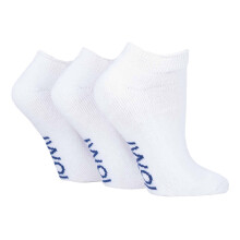 (09-Nov, Weiß) IOMI - IOMI - 3er Pack Diabetiker Socken Ohne Gummi | Baumwolle Sneaker Socken Kurz