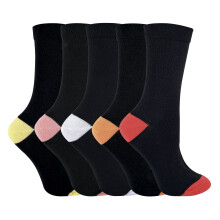 Sock Snob - Sock Snob - 5er Pack Damen Baumwolle Socken | Muster Socken Bunt