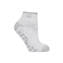 (04-Aug, Hellgraue Creme) Heat Holders - Heat Holders Damen Kurz Thermo Sneaker Socken | Unsichtbar Slipper Socken Abs