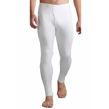 (XL, Weiß) Heat Holders - Heat Holders Herren Baumwolle Unterhose Gefüttert Winter Unterhose Innen Fleece