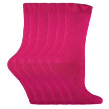 (37-40, PL30 Tiefes Fuchsia) Sock Snob - Sock Snob - 6er Pack Damen Dünn Socken Baumwolle Bunt | Elegante Socken Damen