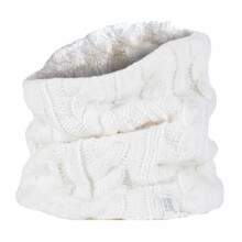 (One Size, Creme) Heat Holders - Heat Holders - Damen Nackenwärmer Stricken | Dicke Halswärmer Fleecefutter