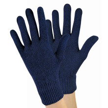 (One Size, Marine) Sock Snob - 1 Paar Damen Warme Wollhandschuhe Damen | Thermo Handschuhe Gestrickt für Winter