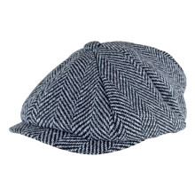 (L/XL, GL606) Sock Snob - Ballonmütze Herren | Gefüttert Schiebermütze Gestrickt | Wolle Mütze Dunkelgrau