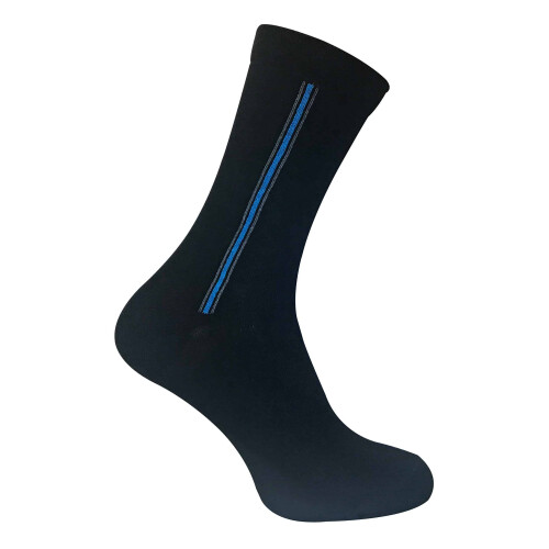 (6-11, DEE6) Sock Snob - 6 Pack Mens Patterned Coloured Soft Cotton Dress Socks