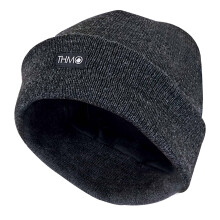 (One Size, Holzkohle) THMO - THMO - Herren 3M Thinsulate Warme Thermo Mütze Beanie Gestrickt mit Gefüttert