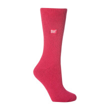 (04-Aug, Himbeere) Heat Holders - Heat Holders Winter Thermosocken für Damen | Warme Socken Bunte Streifen